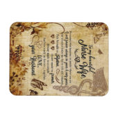 Geschenke für die Ehefrau von Krankenschwestern |  Magnet (Horizontal)