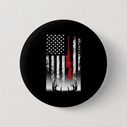 Geschenke für die Hirschjagd Button (Vorderseite)