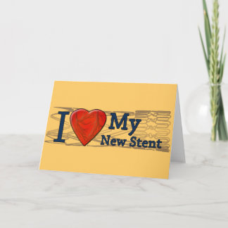 Geschenke für die kardiale Erholung | Stent T - Sh Karte