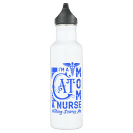 Geschenke für die Mama der Katzenkatze Edelstahlflasche