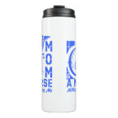 Geschenke für die Mama der Katzenkatze Thermosbecher (Vorderseite)