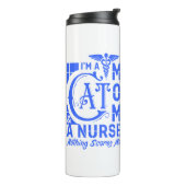 Geschenke für die Mama der Katzenkatze Thermosbecher (Nach links gedreht)