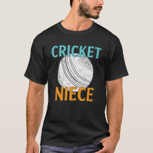 Geschenke für die Nichte eines Vintage-Cricketspie T-Shirt