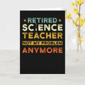 Geschenke für die Pension von Wissenschaftlern Karte (Gelbe Blume)