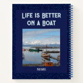 Geschenke für die personalisierte Schifffahrt für  Notizblock (Rückseite)