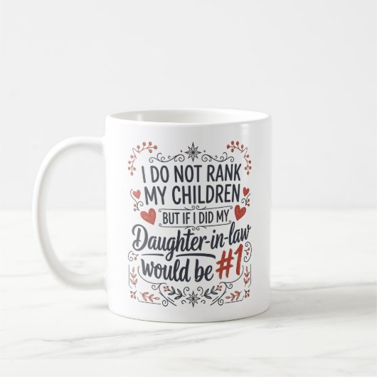 Geschenke für die Schwiegertochter Kaffeetasse (Links)