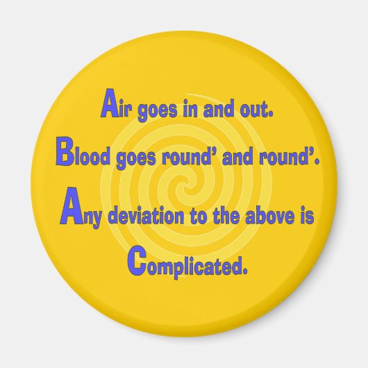 Geschenke für die sonnige Krankenschwester oder At Magnet (Vorne)