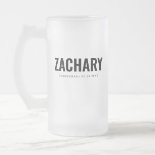 Geschenke für die Trauzeugen Männliche Hochzeitsge Mattglas Bierglas