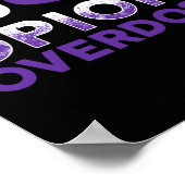 Geschenke für die Überdosierung - Opioide Poster (Ecke)