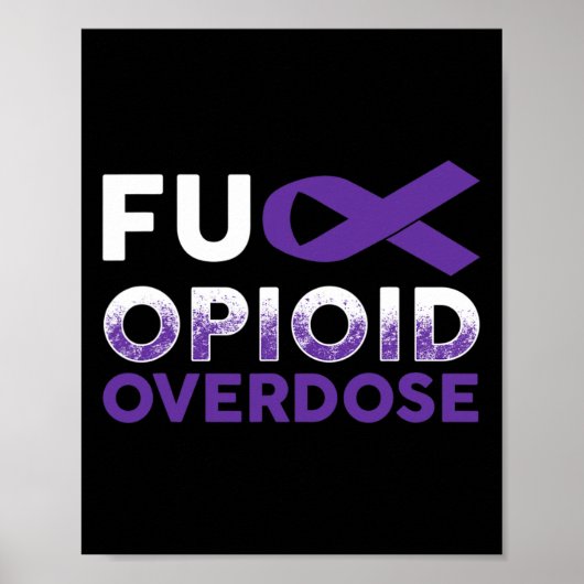 Geschenke für die Überdosierung - Opioide Poster (Vorne)