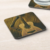 Geschenke für einen Musikergitarrist Getränkeuntersetzer (Linke Seite)