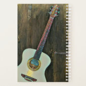 Geschenke für einen Musikergitarrist Planer (Rückseite)