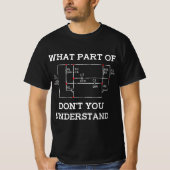 Geschenke für Elektroingenieure - Nerd der Schaltt T-Shirt (Vorderseite)