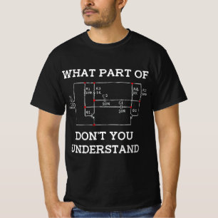 Geschenke für Elektroingenieure - Nerd der Schaltt T-Shirt