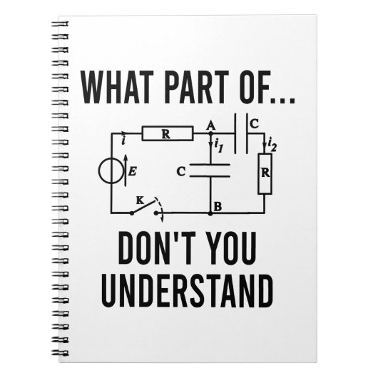 Geschenke für Elektrotechnik, Geschenke für Elektr Notizblock (Vorderseite)