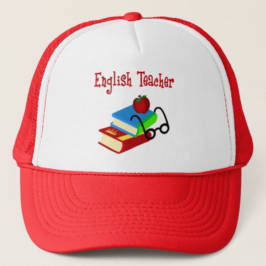 Geschenke für Englischlehrer Truckerkappe (Vorderseite)