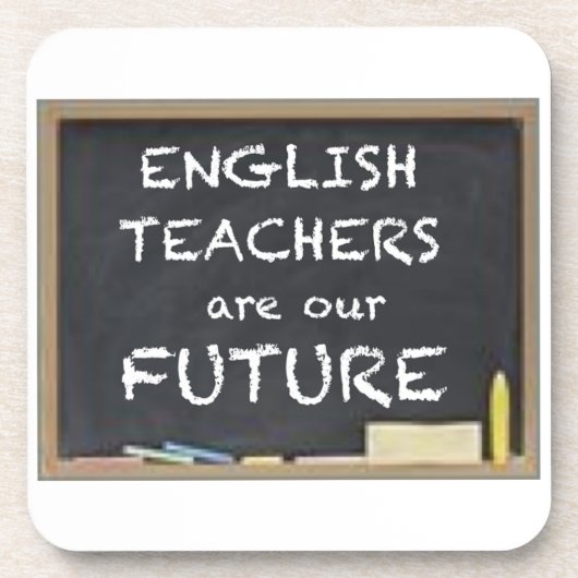 GESCHENKE FÜR ENGLISCHLEHRER UNTERSETZER (Vorderseite)