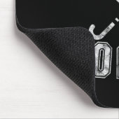 Geschenke für Feldhockey-Trainer mit Distressed-De Mousepad (Ecke)