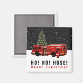 Geschenke für Feuerwehrleute Magnet (Vorderseite/Rückseite)