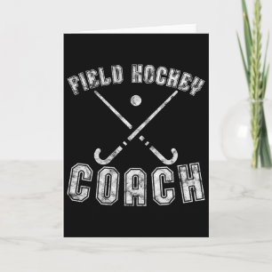 Geschenke für Field-Hockey-Trainer Field-Hockey-C Karte
