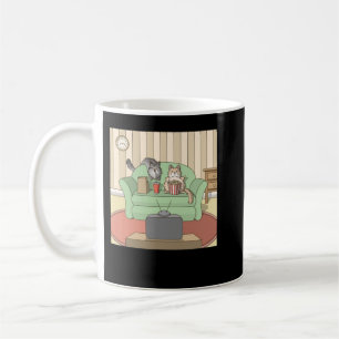Geschenke für Frauen Boris und Natasha Grafik für Kaffeetasse