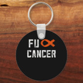 Geschenke für Frauen Fck Cancer Chemo F Cancer Not Schlüsselanhänger (Vorderseite)