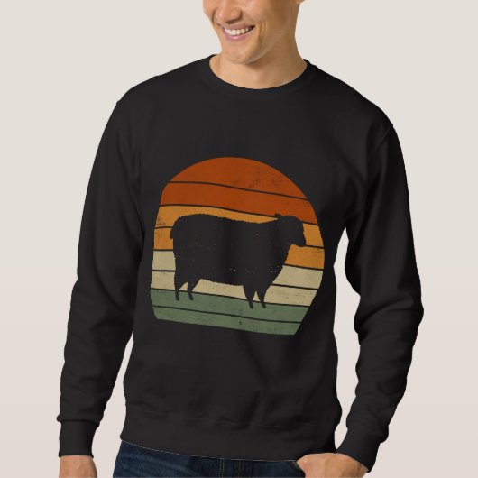 Geschenke für Frauen | Funny Sheep Farms Sweatshirt (Vorderseite)