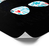 Geschenke für Frauen Mädchen Studenten ER CNA RN Poster (Ecke)