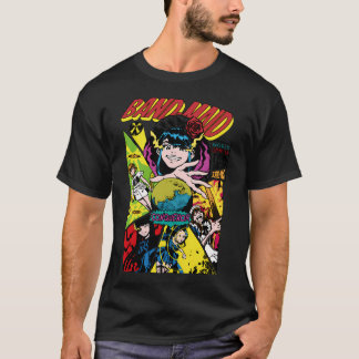 Geschenke für Frauen schöne Model-Band-Maid Braun T-Shirt