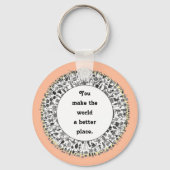 Geschenke für freiwillige Wertschätzung Schlüsselanhänger (Vorderseite)