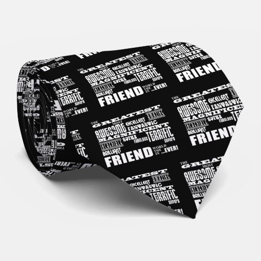 Geschenke für Freunde: Bester Freund Krawatte (Gerollt)