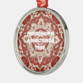 Geschenke für Freunde Persischer Tiles Ornament Aus Metall (Links)