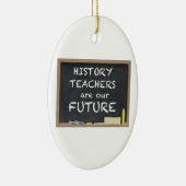 GESCHENKE FÜR GESCHICHTSlehrer Keramik Ornament (Rechts)