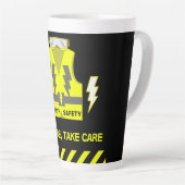 Geschenke für Gesundheit und Sicherheit der Arbeit Milchtasse (Rechte Ecke)