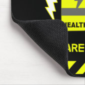 Geschenke für Gesundheit und Sicherheit der Arbeit Mousepad (Ecke)