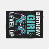 Geschenke für Girl Time to Level Up Cool Video Gam Fleecedecke (Vorderseite (Horizontal))