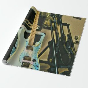 Geschenke für Gitarrenliebhaber Geschenkpapier