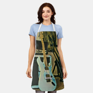 Geschenke für Gitarrenliebhaber Schürze