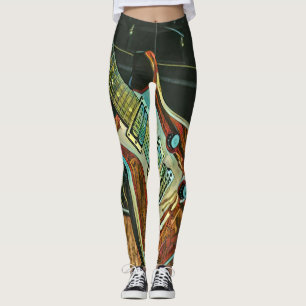 Geschenke für Gitarrist Leggings