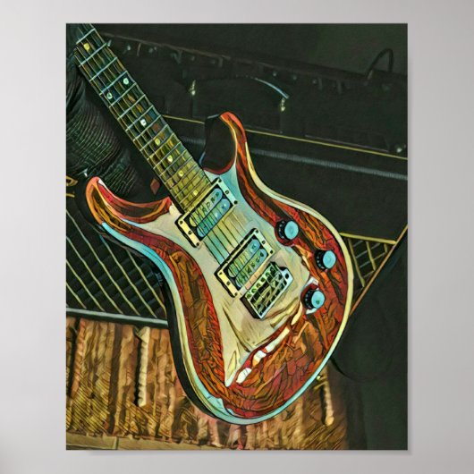 Geschenke für Gitarrist Poster (Vorne)