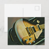 Geschenke für Gitarrist Postkarte (Vorne/Hinten)