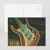 Geschenke für Gitarrist Postkarte (Vorne/Hinten)