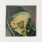 Geschenke für Gitarrist Wandteppich (Vorderseite (Horizontal))