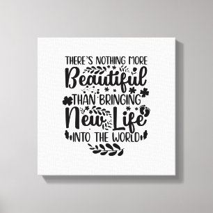 Geschenke für Hebammen   Hebamme Maternity Nurse B Leinwanddruck