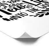 Geschenke für Hebammen | Hebamme Maternity Nurse B Poster (Ecke)