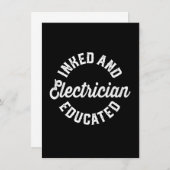 Geschenke für Inmed und Electrician Mitteilungskarte (Vorne/Hinten)