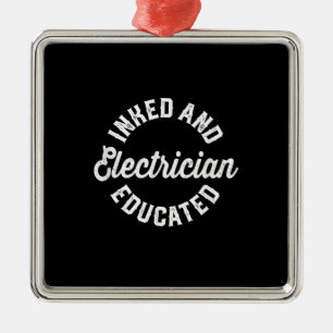 Geschenke für Inmed und Electrician Ornament Aus Metall