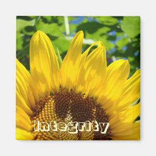 Geschenke für Integrität Magnet Büro Sonnenblume