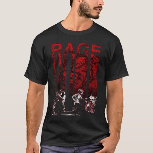 Geschenke für jeden Rage gegen Rock Band der Mach T-Shirt (Vorderseite)