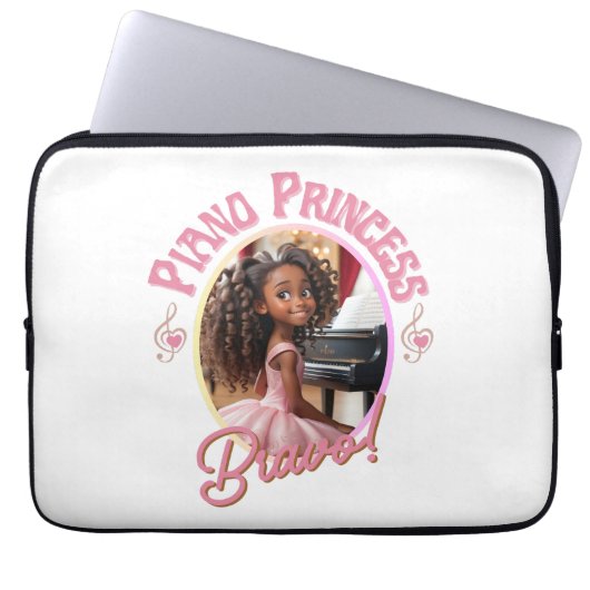 Geschenke für Jungen, die Liebe haben, Klavier zu Laptopschutzhülle (Vorderseite)